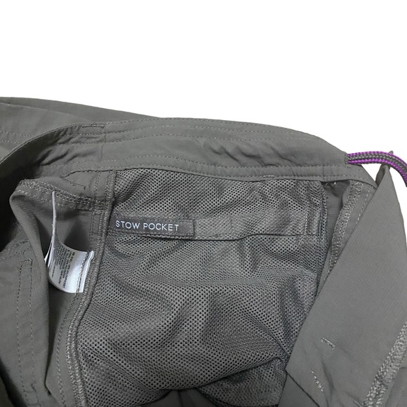 The North Face Horizon Shorts  Style CFT7 Roll Up Cuffs Brown  Women’s Size 8 - Picture 7 of 9